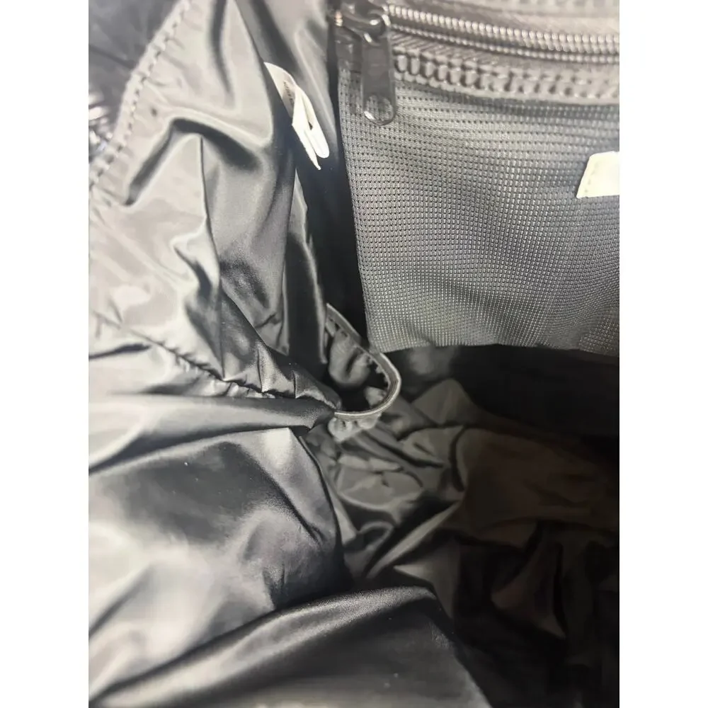 BP Nordstrom Nylon Tote Bag Black Travel Commuter Collegiate Academia EUC